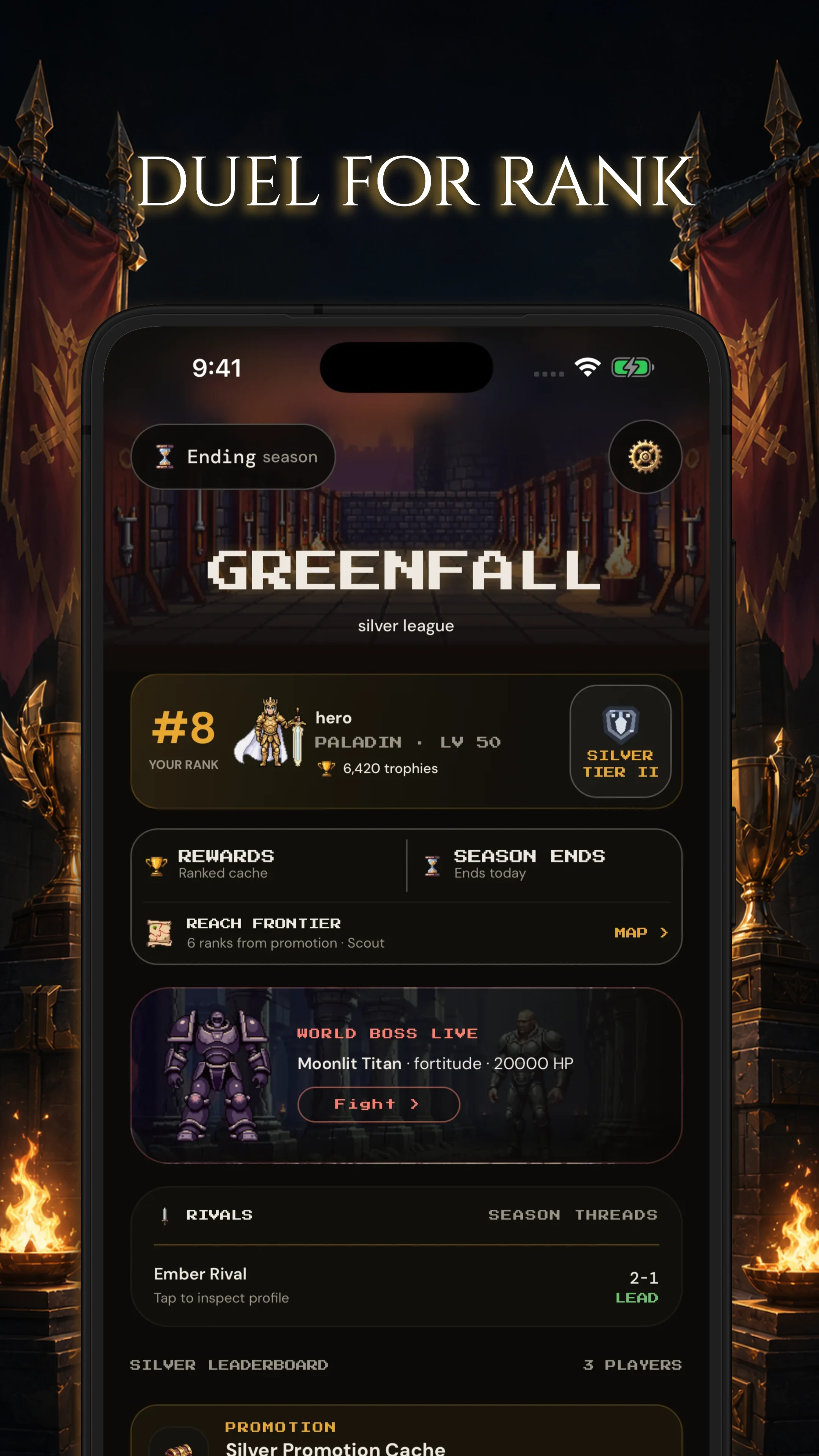 Fitscape - Fitness RPG Quests screenshot