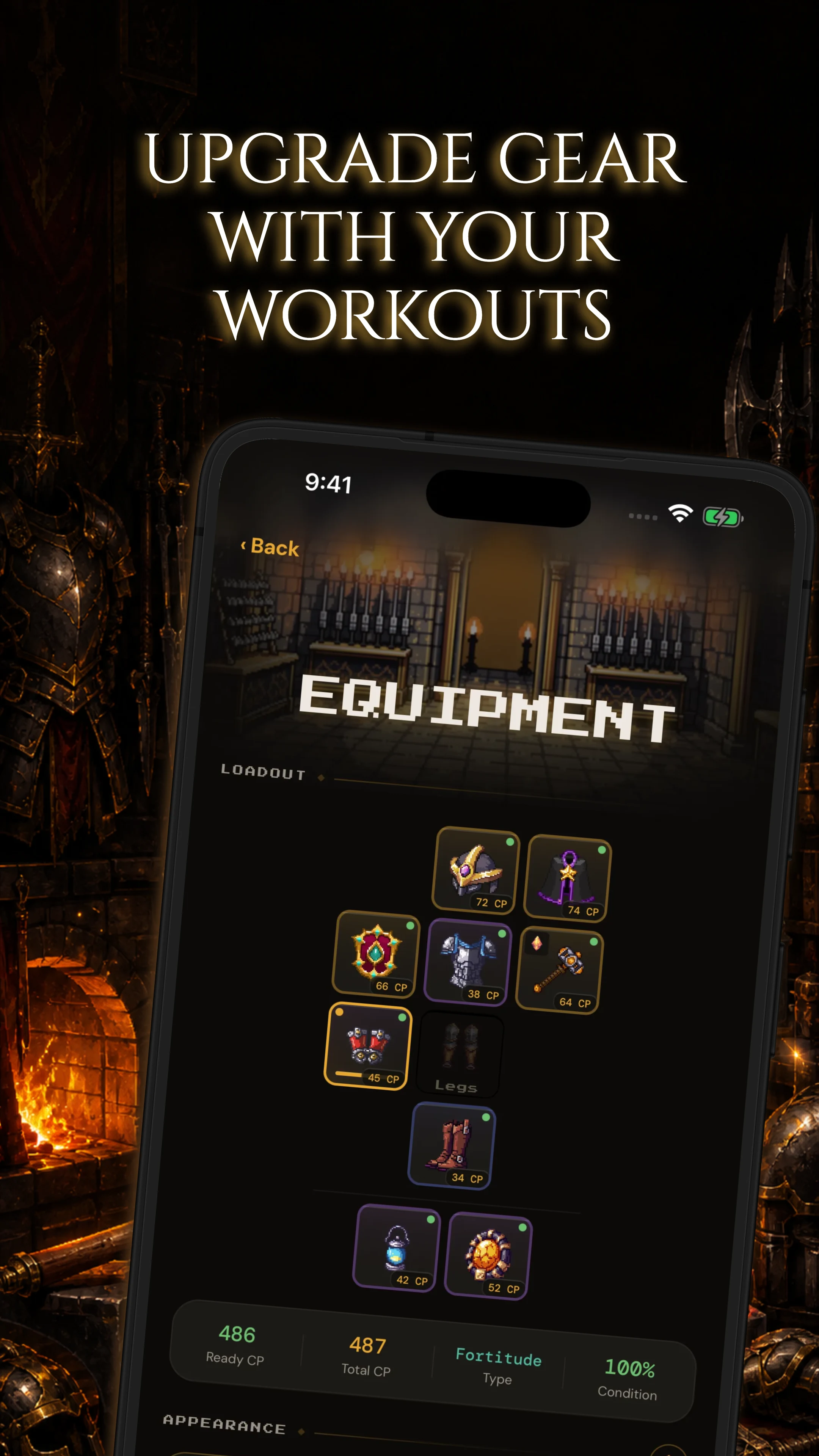 Fitscape - Fitness RPG Quests screenshot