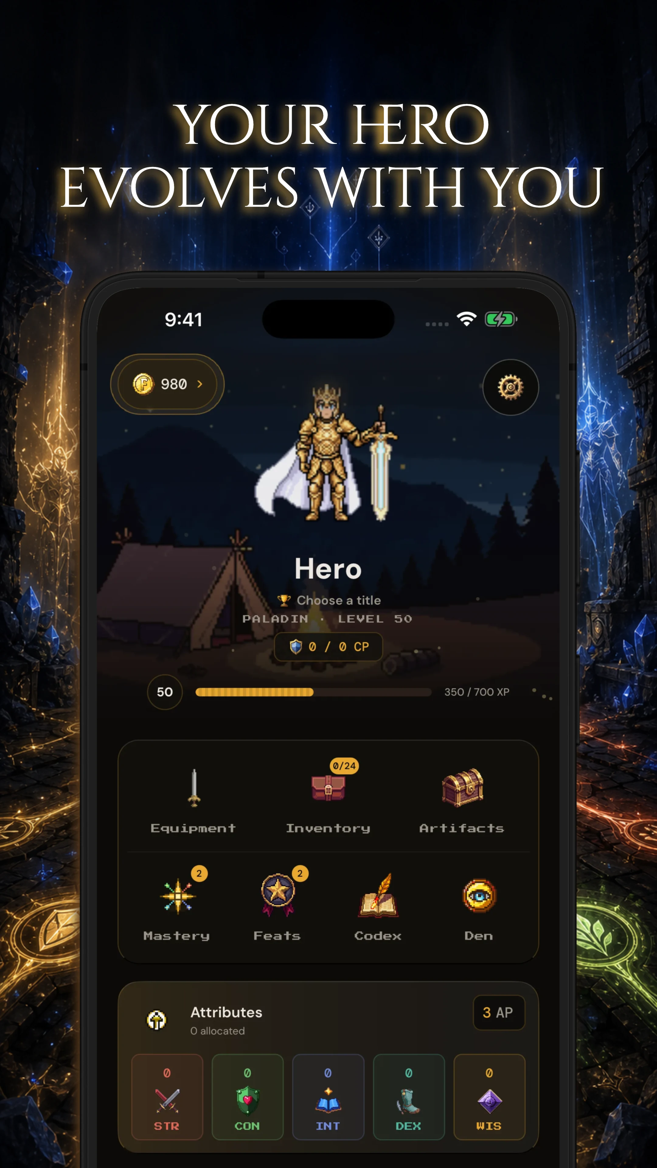 Fitscape - Fitness RPG Quests screenshot